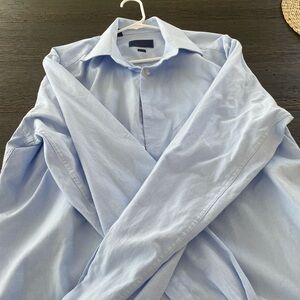 David Donahue Sky Blue Dress Shirt